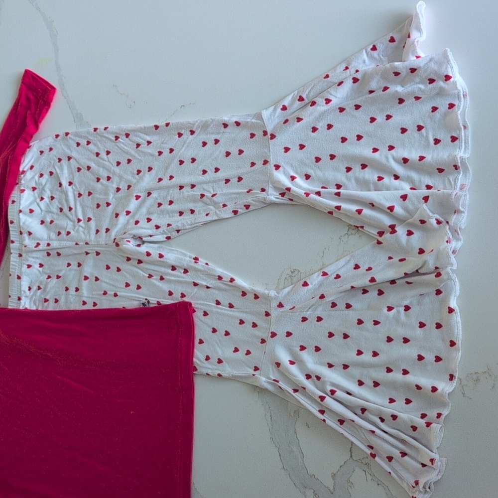 Bums & Roses Red Set 4T - Picture 5 of 7